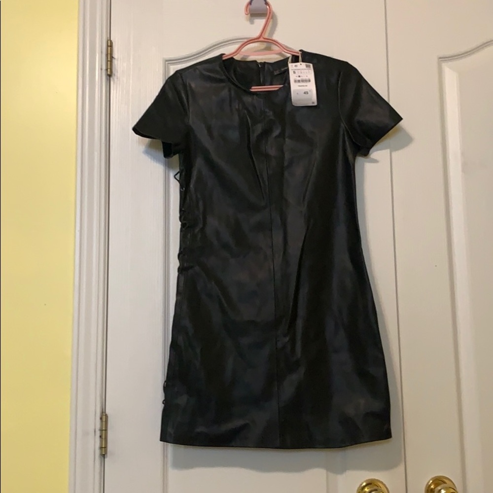 Leather dress from Zara. Never worn!